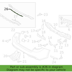 MOLDURA CROMO CENTRAL DE FASCIA TRASERA KIA OPTIMA 2016 2017 2018