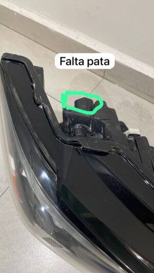 faro derecho mazda 6 2019 2020 2021 2022 leds detalle en pata - Imagen 5