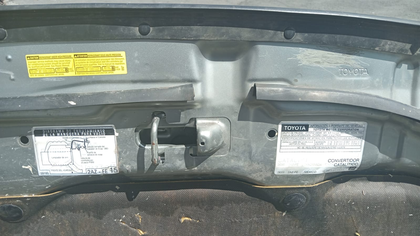 COFRE TOYOTA RAV4 2001-2005 - Imagen 2